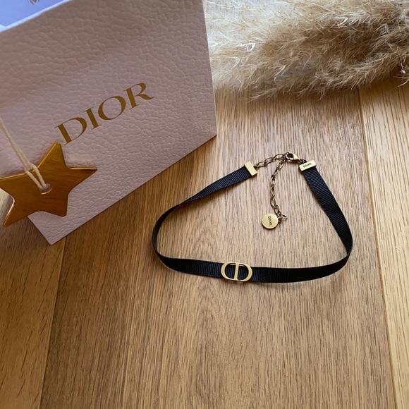 CHRISTIAN DIOR-MONTAIGNE CHOKER NECKLACE - Picture 3 of 4